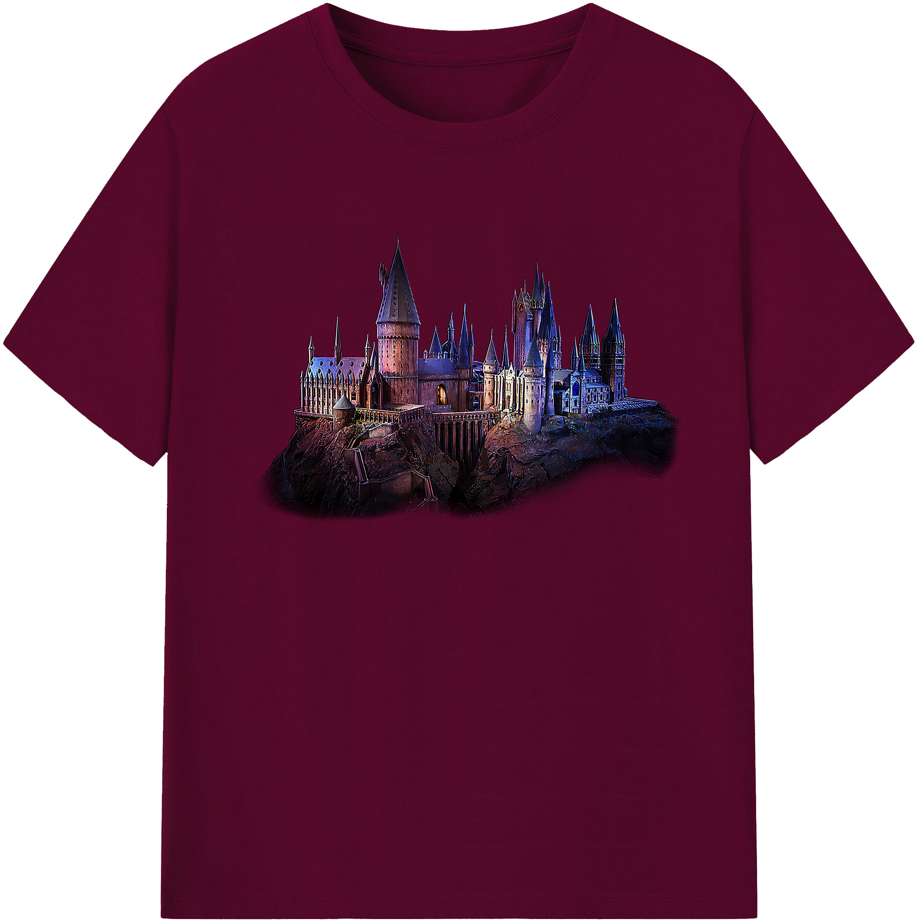 （画像用） Harry Potter ハリー・ポッターシリーズ レディースカジュアルプリントTシャツ（綿100％）